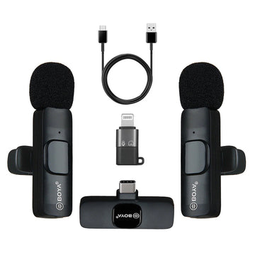 Boya BY-MW3 Dual Wireless Microphone with C-type & IOS