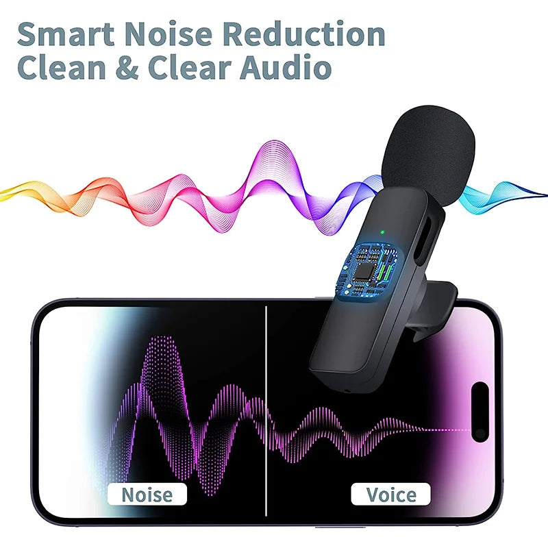 K9 Wireless Dual Microphone with C-type & IOS