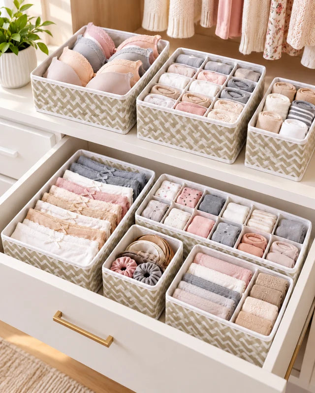 6-Piece Drawer Organizer Set – Clutter-Free Storage