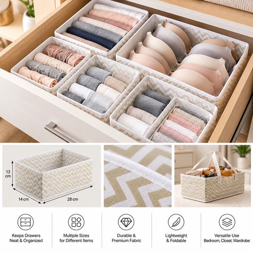 6-Piece Drawer Organizer Set – Clutter-Free Storage