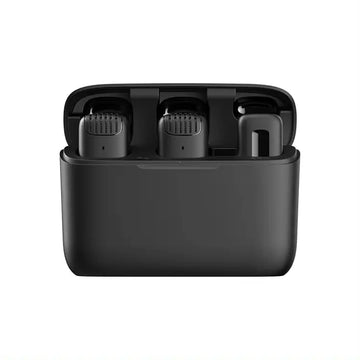 J13 Type-C Dual Wireless Lavalier Microphone with Charging Case-Type C & IOS